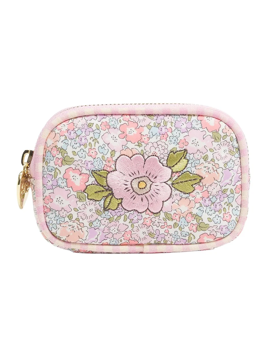 Embroidered Micro Pouch Embroidered Micro Pouch