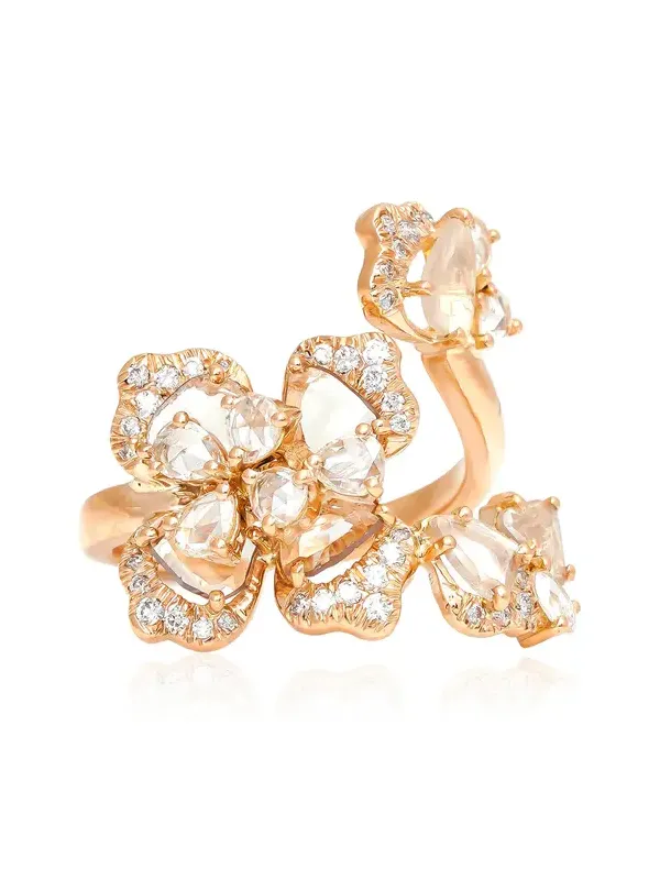 18K Yellow Gold Diamond Ring 18K Yellow Gold Diamond Ring