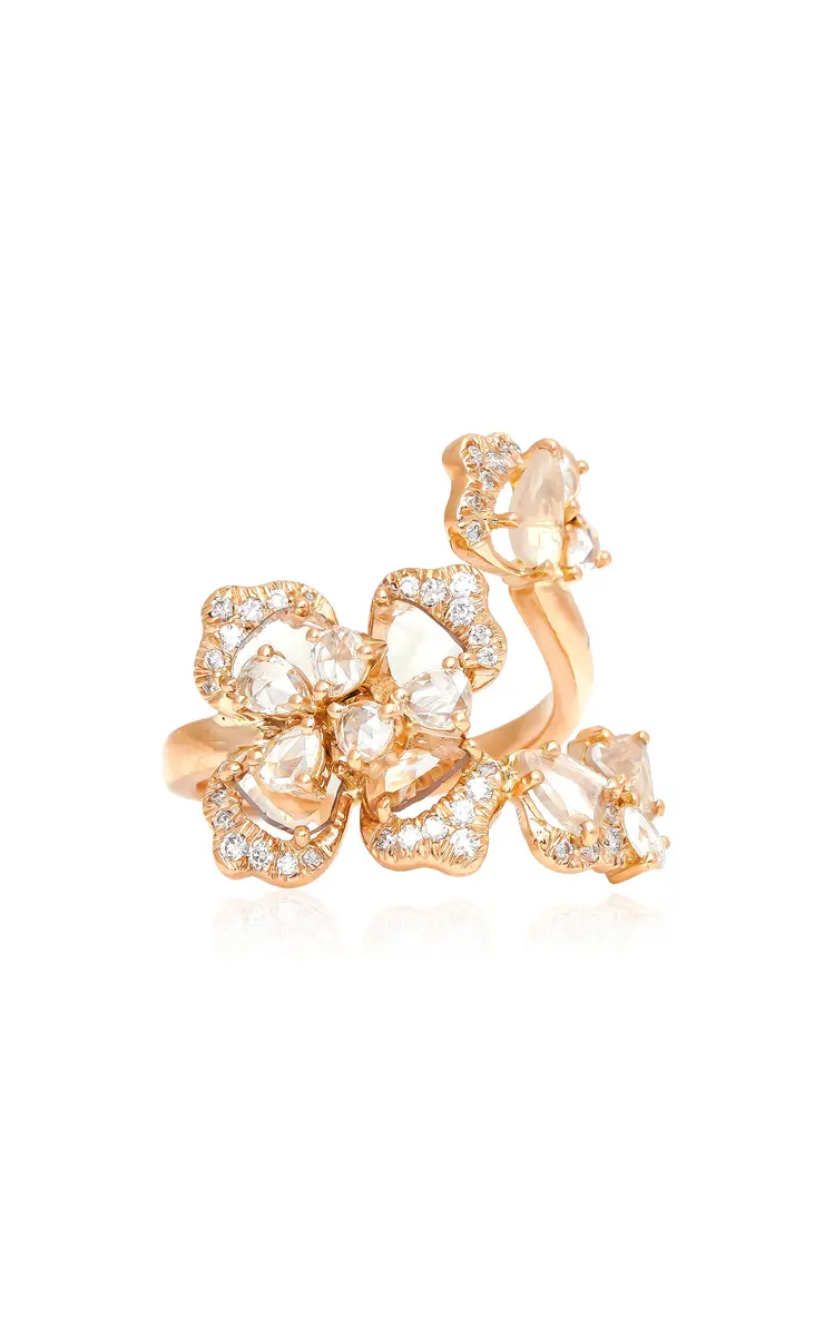 18K Yellow Gold Diamond Ring 18K Yellow Gold Diamond Ring