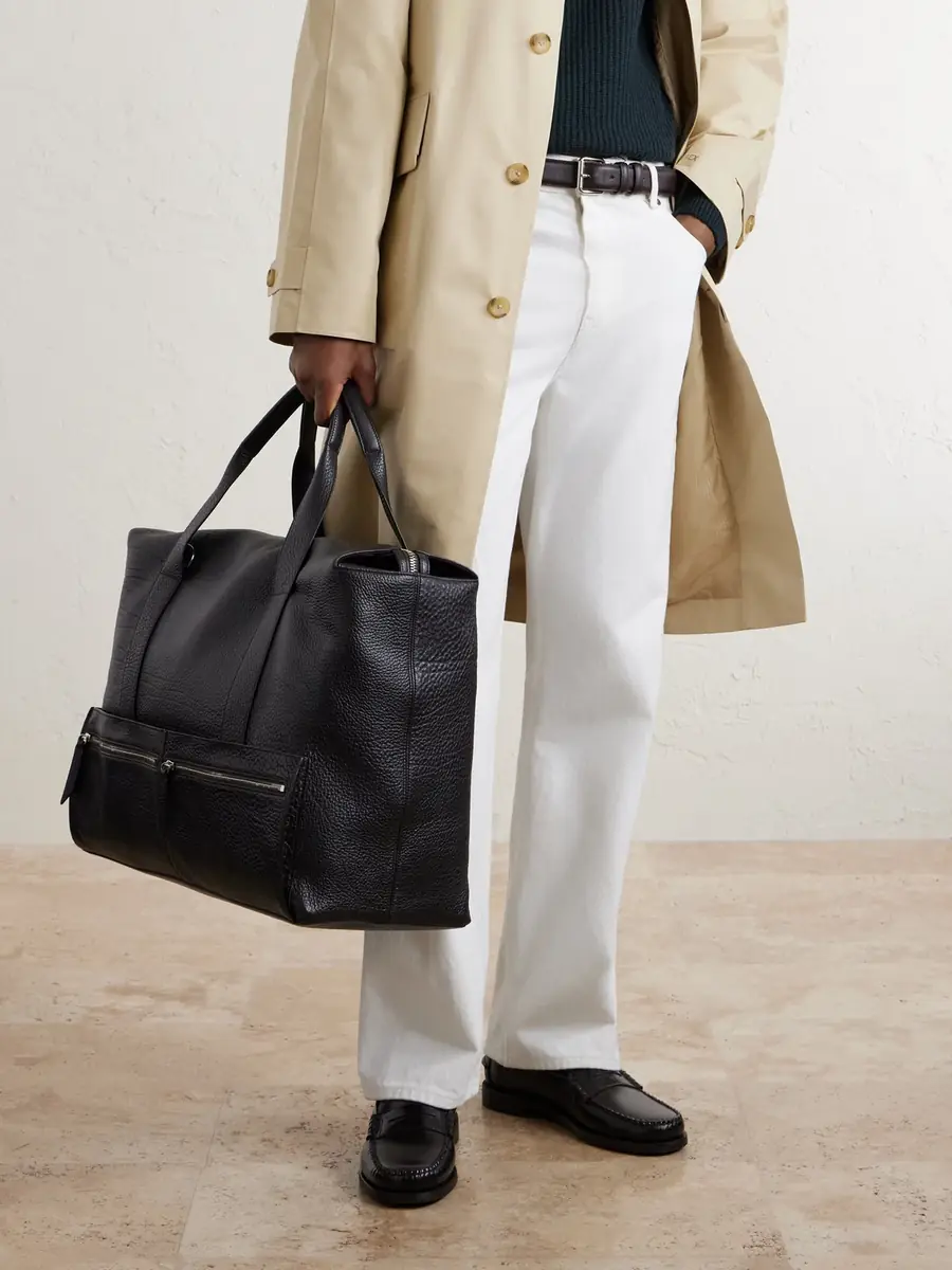 Métier Racer 53 Full-Grain Leather Tote Bag - Men | Thumbnail 2 Métier Racer 53 Full-Grain Leather Tote Bag - Men | Thumbnail 2