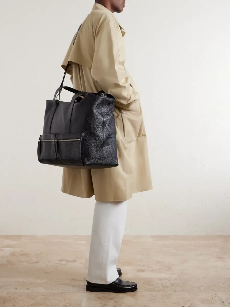 Métier Racer 53 Full-Grain Leather Tote Bag - Men | Thumbnail 3 Métier Racer 53 Full-Grain Leather Tote Bag - Men | Thumbnail 3