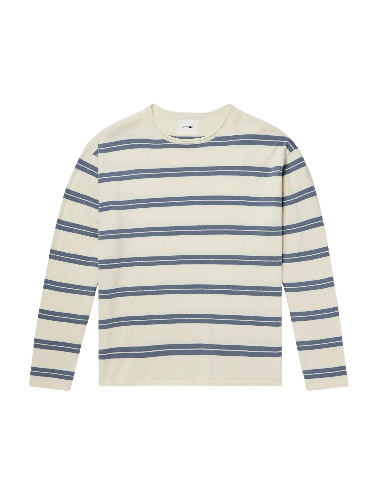 Sailor Crew 60019 Striped Organic Cotton-Jersey Sweater - Men Sailor Crew 60019 Striped Organic Cotton-Jersey Sweater - Men