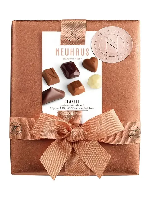 Neuhaus Chocolate 10-Piece Classic Ballotin Pralines Assortment