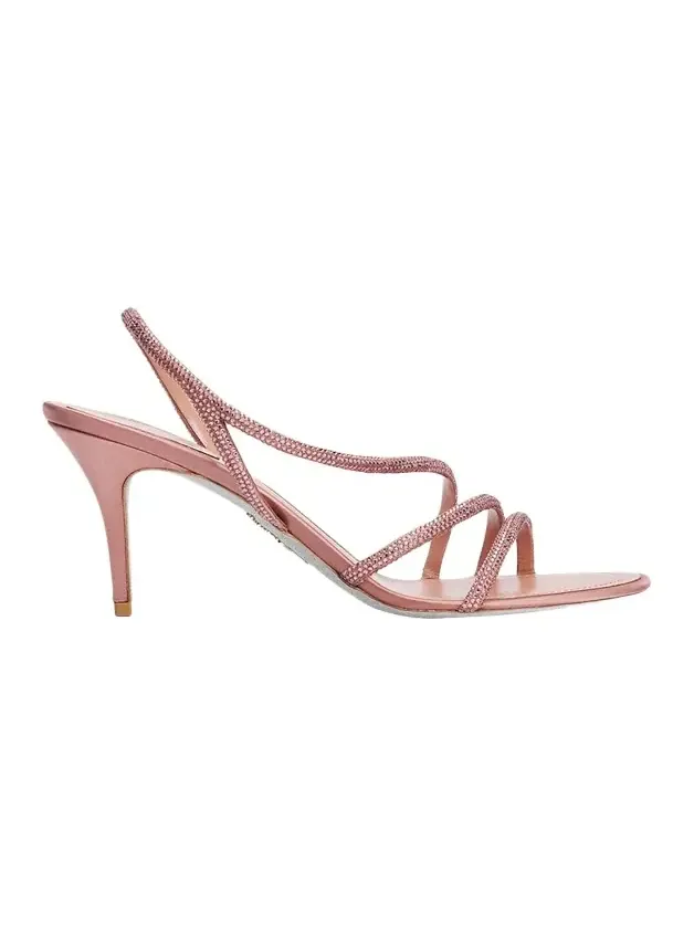 80mm Cleo Crystal Satin Sandals 80mm Cleo Crystal Satin Sandals