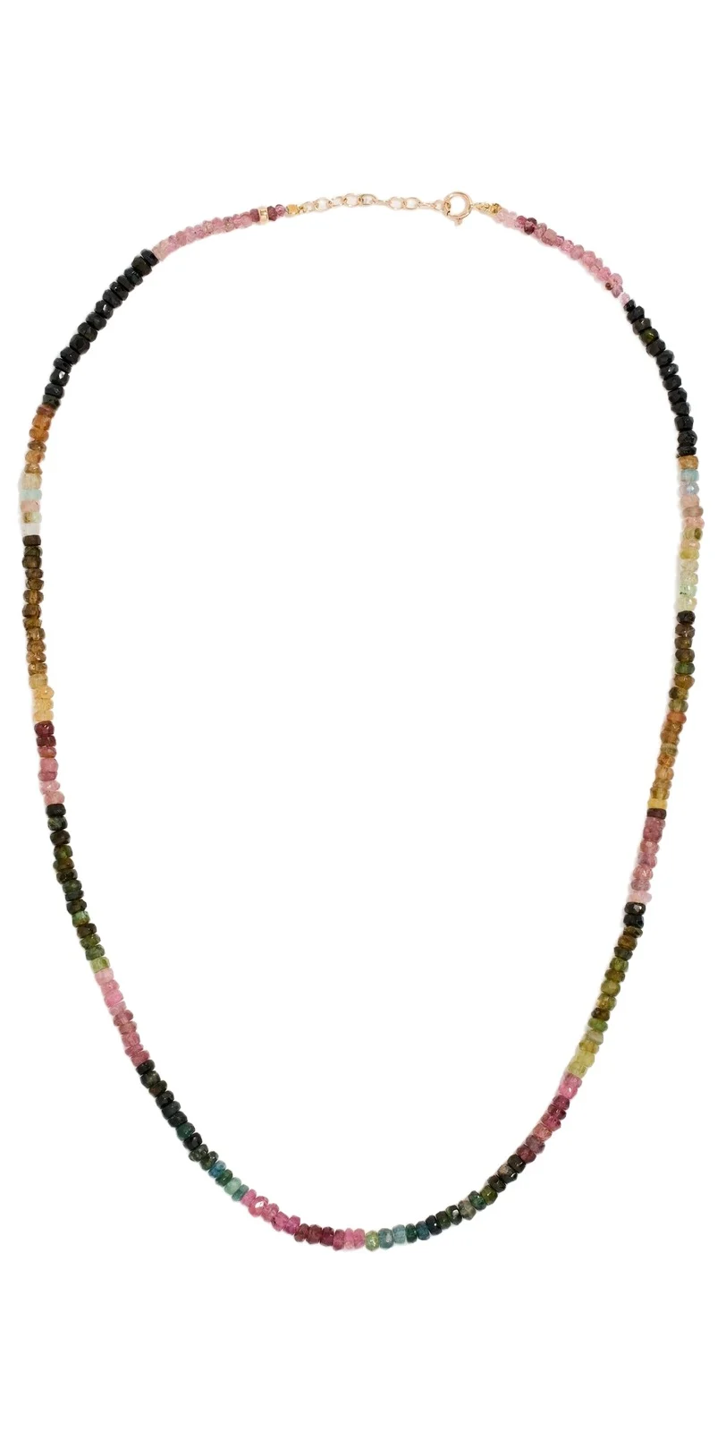 October Tourmaline Beaded Necklace