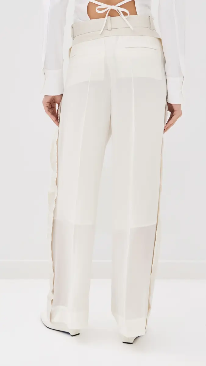 FRENKEN Flow Gathered Silk Pants | Thumbnail 3 FRENKEN Flow Gathered Silk Pants | Thumbnail 3