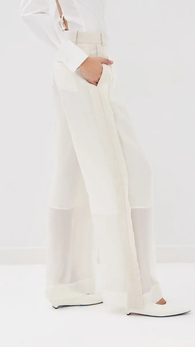 FRENKEN Flow Gathered Silk Pants | Thumbnail 4 FRENKEN Flow Gathered Silk Pants | Thumbnail 4