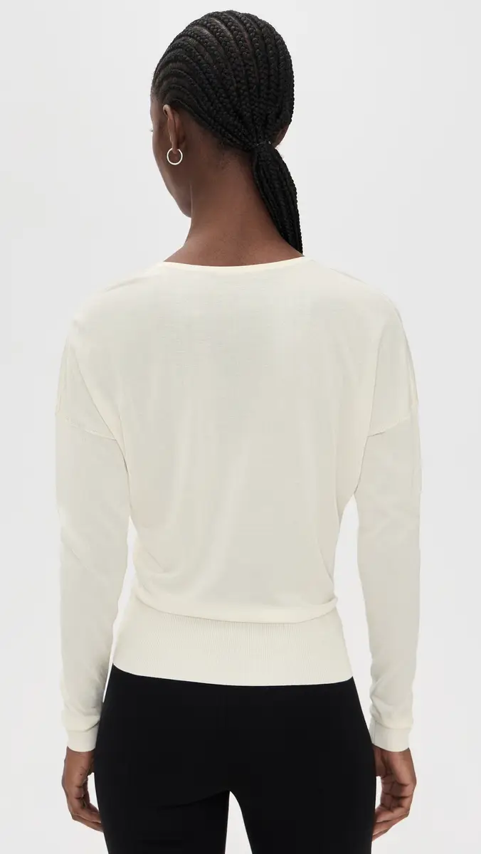 RENGGLI Silk Cashmere V Neck Sweater | Thumbnail 3 RENGGLI Silk Cashmere V Neck Sweater | Thumbnail 3
