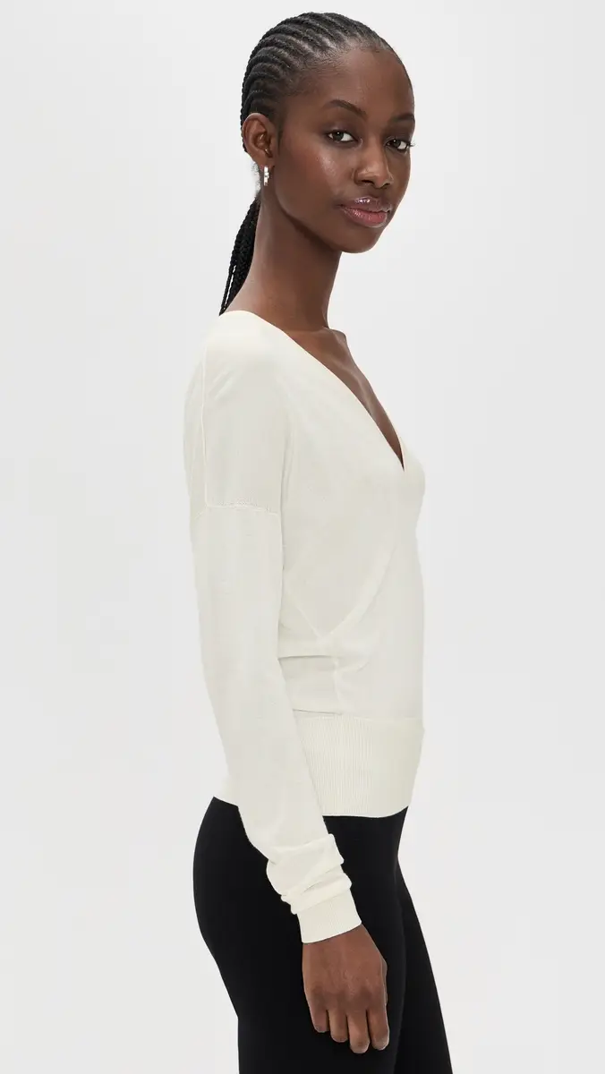 RENGGLI Silk Cashmere V Neck Sweater | Thumbnail 4 RENGGLI Silk Cashmere V Neck Sweater | Thumbnail 4