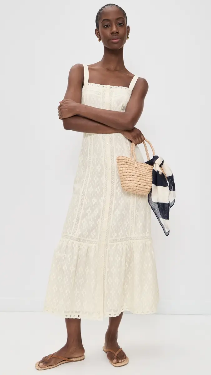 PAIGE Kelli Dress Antique White | Thumbnail 5 PAIGE Kelli Dress Antique White | Thumbnail 5