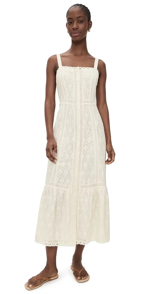 PAIGE Kelli Dress Antique White | Image 1 PAIGE Kelli Dress Antique White | Image 1