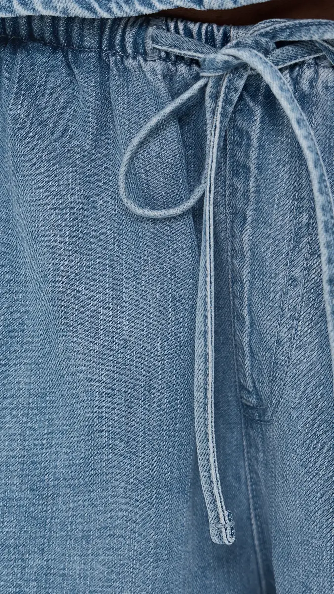 Good American The Denim Pull On Shorts Indigo1273 | Thumbnail 6 Good American The Denim Pull On Shorts Indigo1273 | Thumbnail 6
