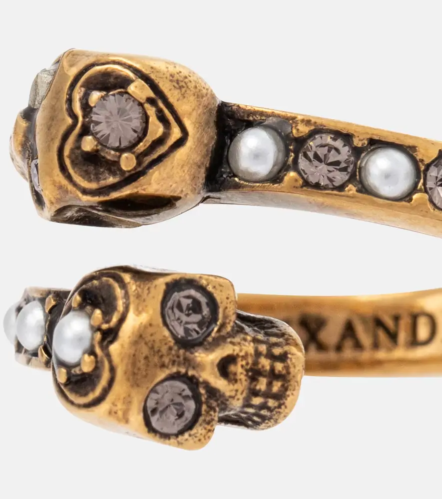 Alexander McQueen Skull embellished ring | Thumbnail 2 Alexander McQueen Skull embellished ring | Thumbnail 2