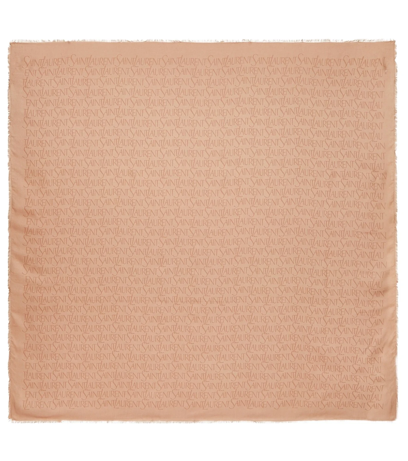 Saint Laurent Printed modal and cashmere scarf