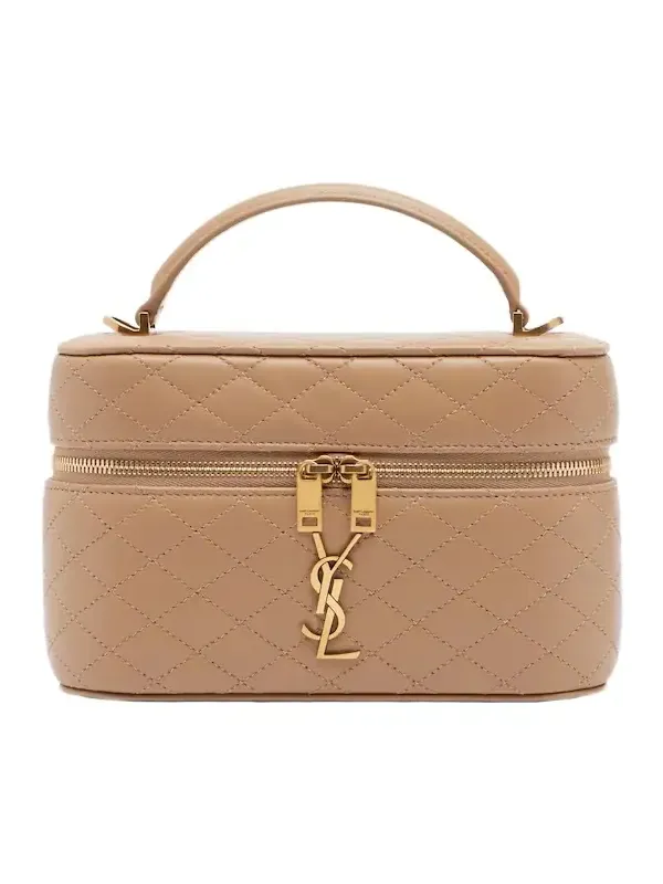 Gaby quilted leather vanity bag Gaby quilted leather vanity bag