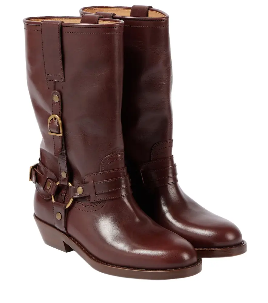 Isabel Marant Heiko leather ankle boots