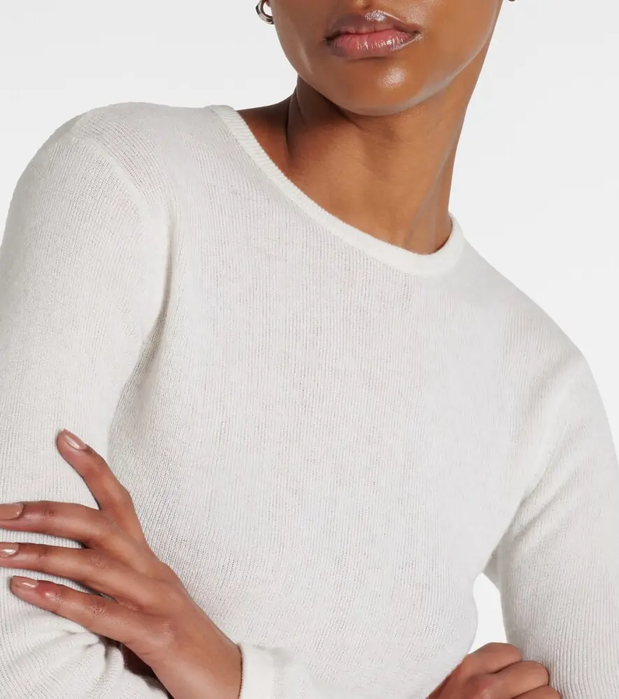 Lisa Yang Vivian knitted cotton and cashmere top | Thumbnail 5