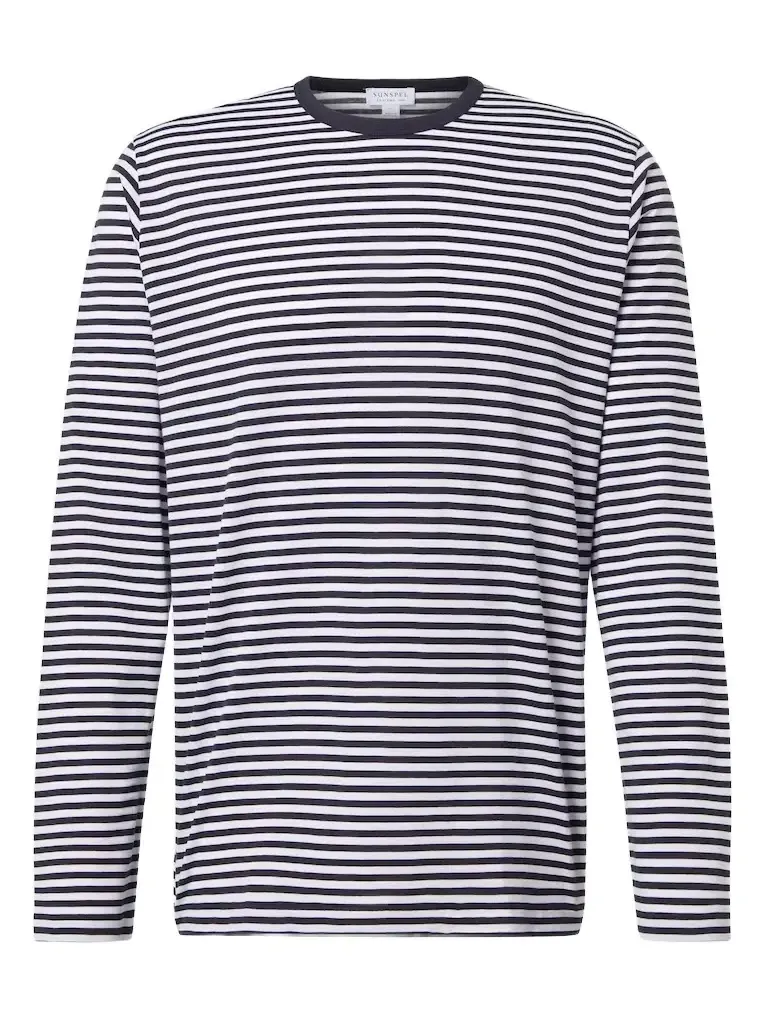 Striped cotton T-shirt
