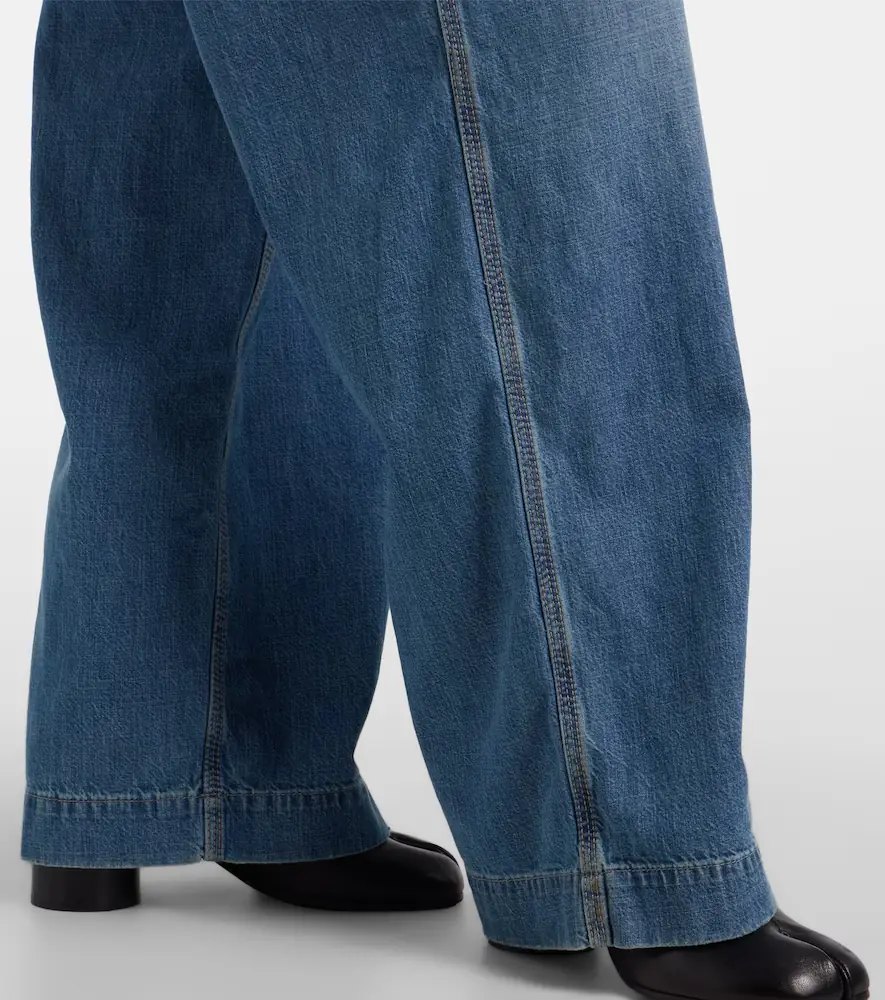 Maison Margiela Distressed wide-leg jeans | Thumbnail 4 Maison Margiela Distressed wide-leg jeans | Thumbnail 4