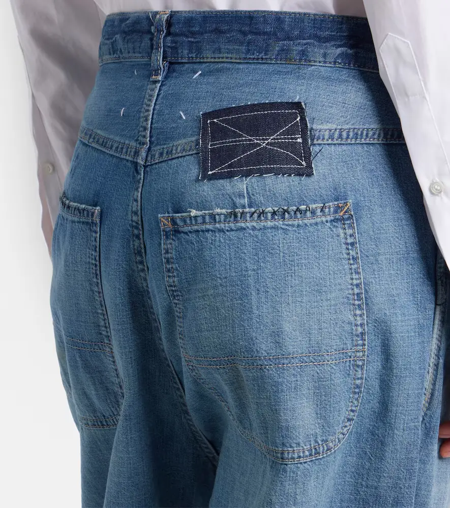 Maison Margiela Distressed wide-leg jeans | Thumbnail 7 Maison Margiela Distressed wide-leg jeans | Thumbnail 7