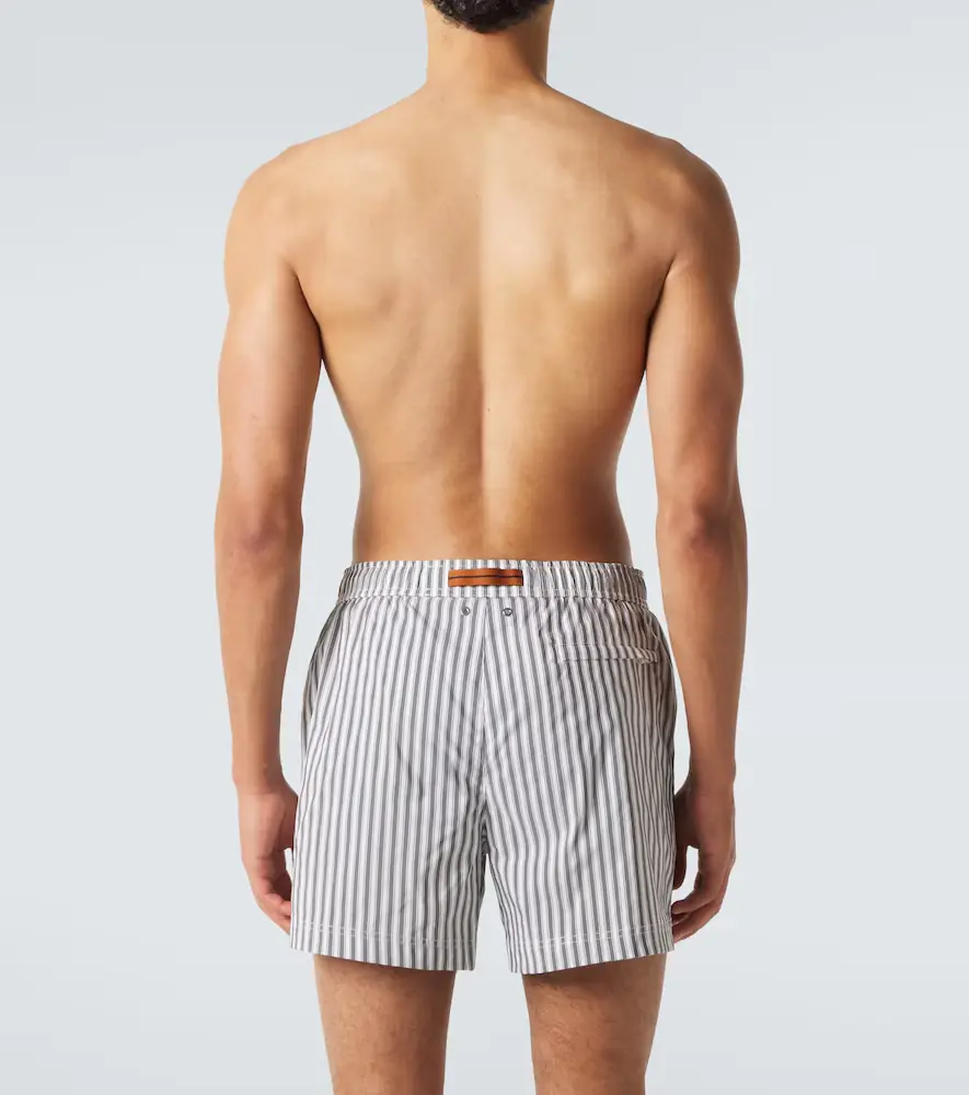 Zegna Striped swim trunks | Thumbnail 4 Zegna Striped swim trunks | Thumbnail 4
