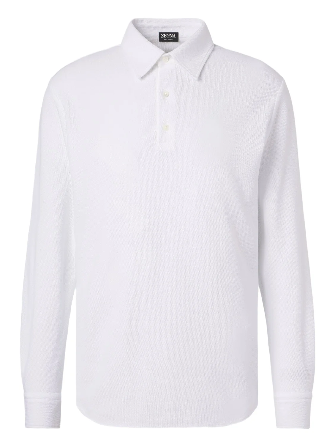 Zegna Cotton piqué polo shirt