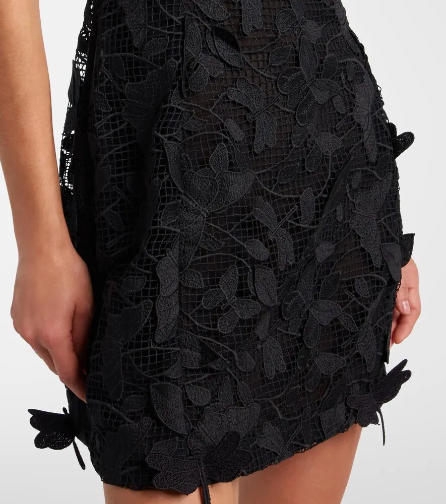 BLUMARINE Embroidered lace minidress | Thumbnail 3 BLUMARINE Embroidered lace minidress | Thumbnail 3