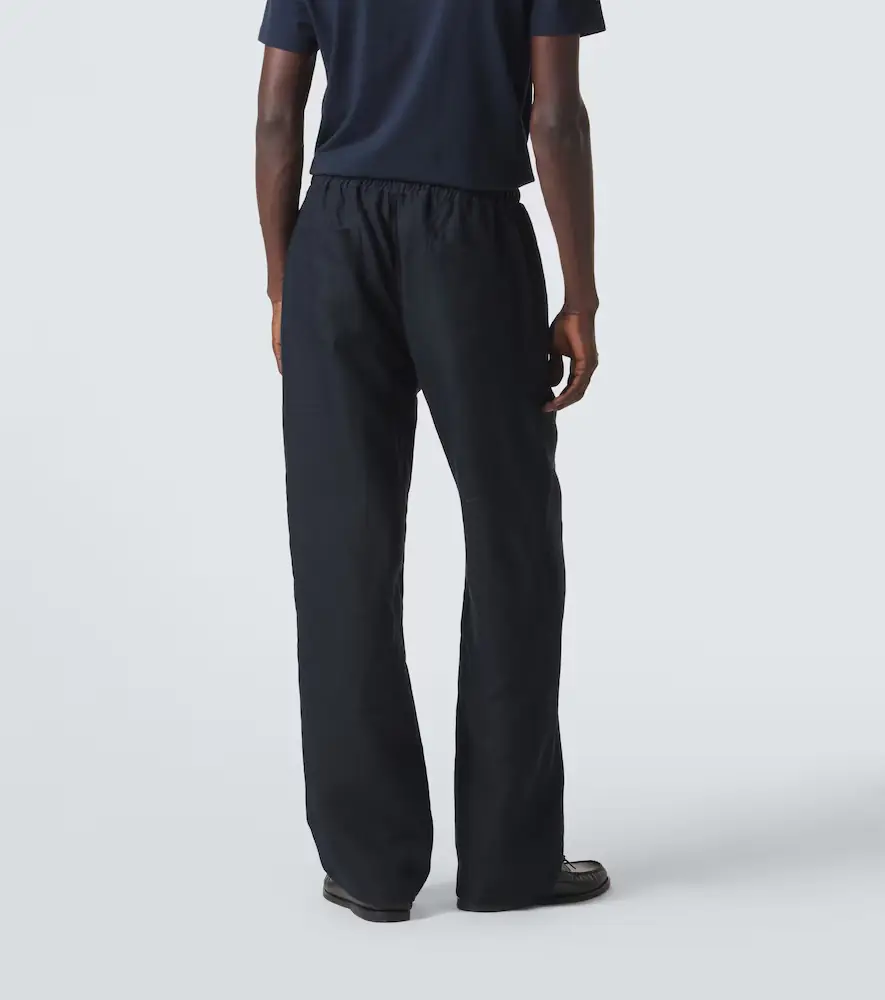 Saman Amel Linen straight pants | Thumbnail 3