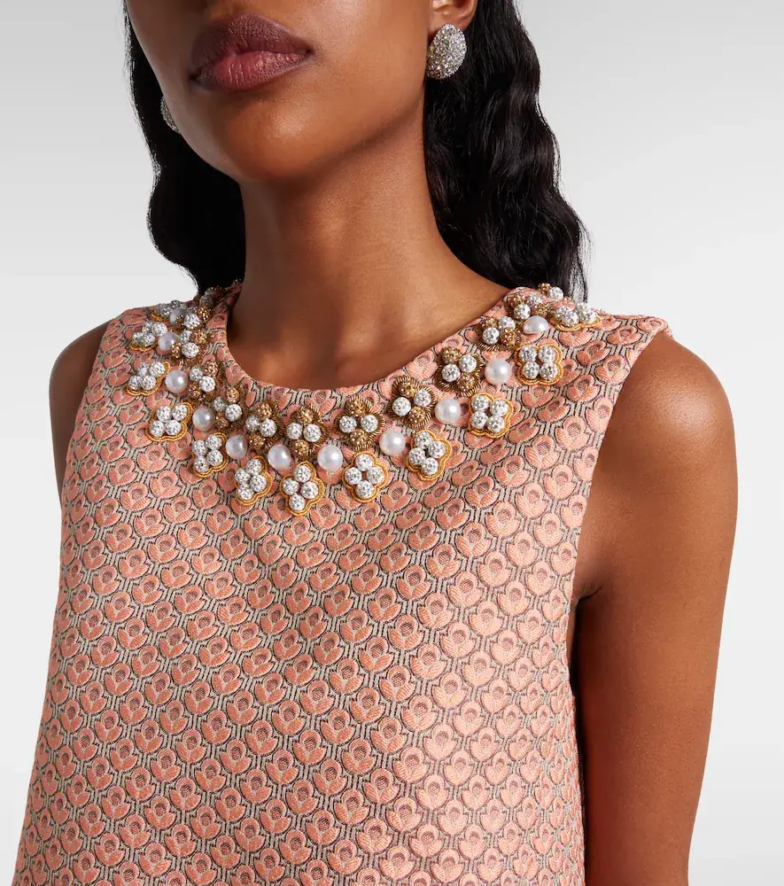 La DoubleJ La Scala floral jacquard top | Thumbnail 3 La DoubleJ La Scala floral jacquard top | Thumbnail 3