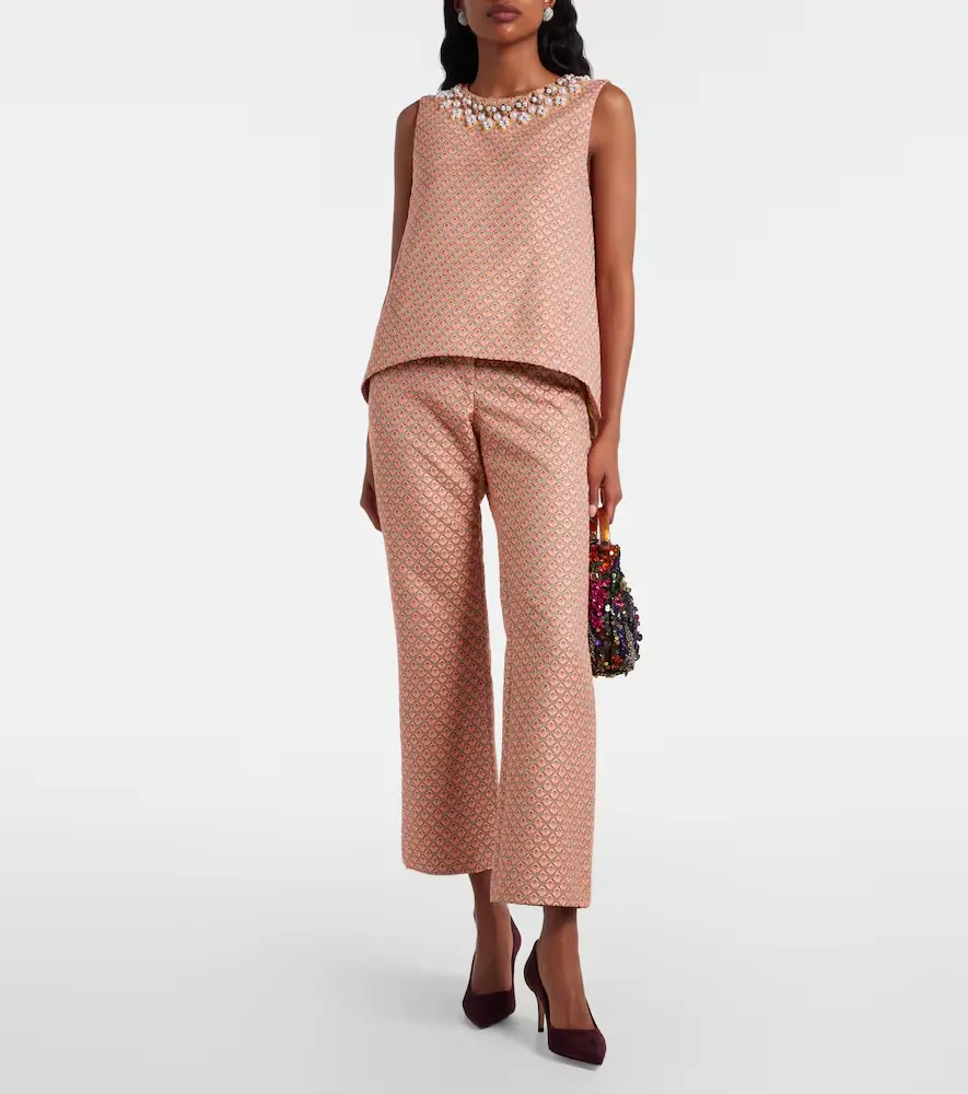 La DoubleJ La Scala floral jacquard top | Thumbnail 6 La DoubleJ La Scala floral jacquard top | Thumbnail 6