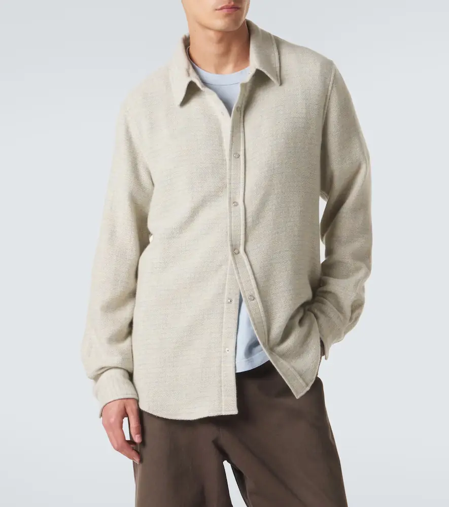 God’s True Cashmere Checked cashmere shirt with quartz | Thumbnail 5 God’s True Cashmere Checked cashmere shirt with quartz | Thumbnail 5