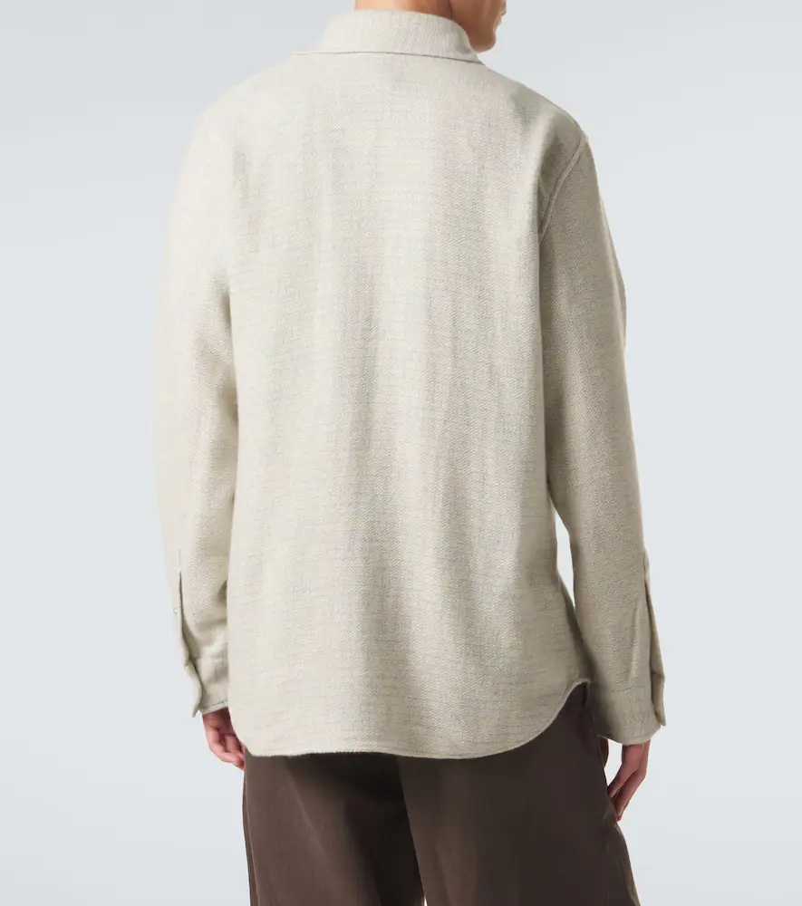 God’s True Cashmere Checked cashmere shirt with quartz | Thumbnail 8 God’s True Cashmere Checked cashmere shirt with quartz | Thumbnail 8