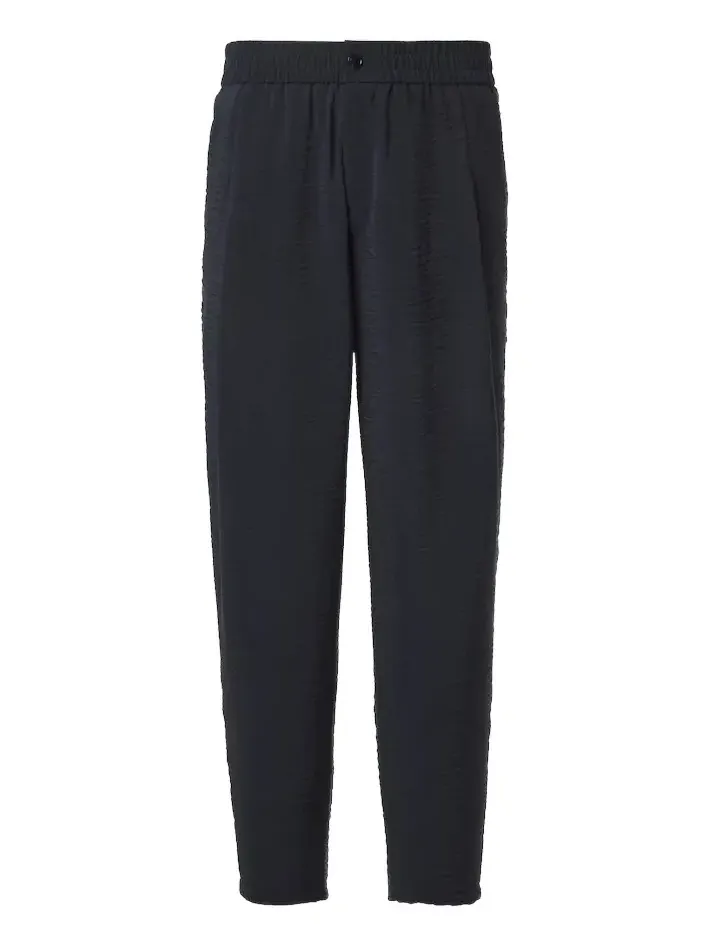Seersucker straight pants Seersucker straight pants