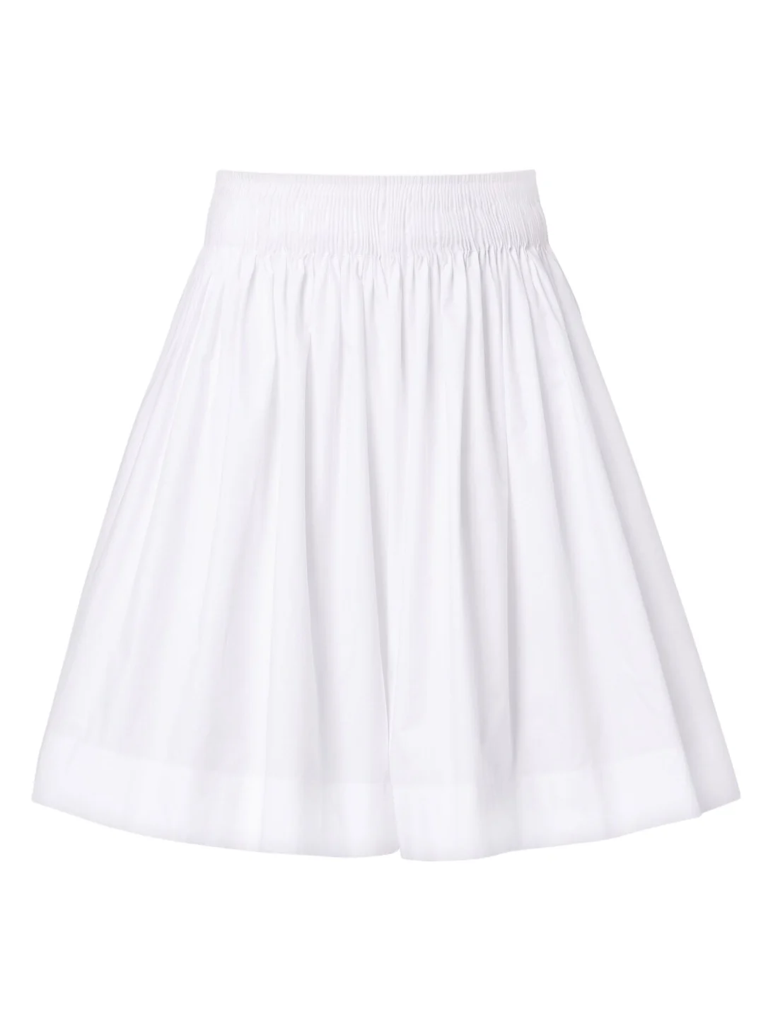 Aissa cotton poplin Bermuda shorts