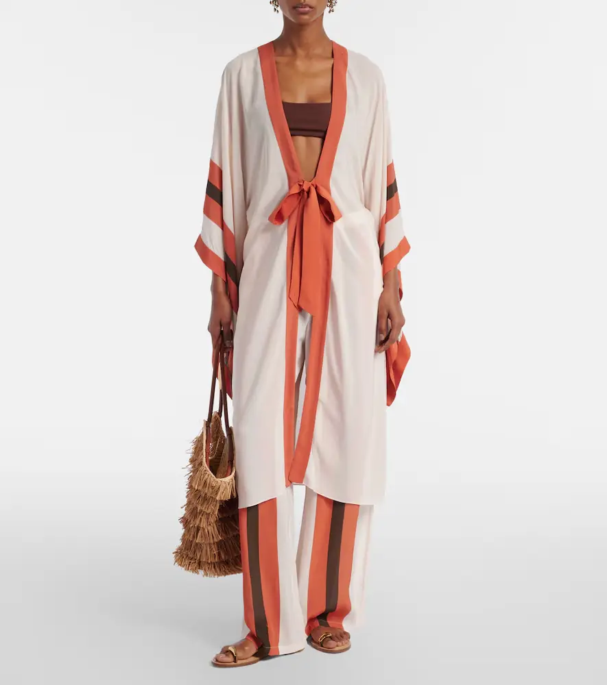 ADRIANA DEGREAS Striped kaftan | Thumbnail 2 ADRIANA DEGREAS Striped kaftan | Thumbnail 2