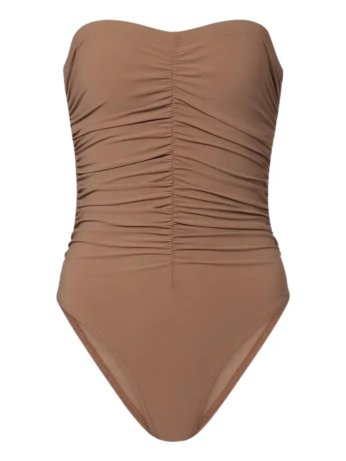 Basics ruched swimsuit