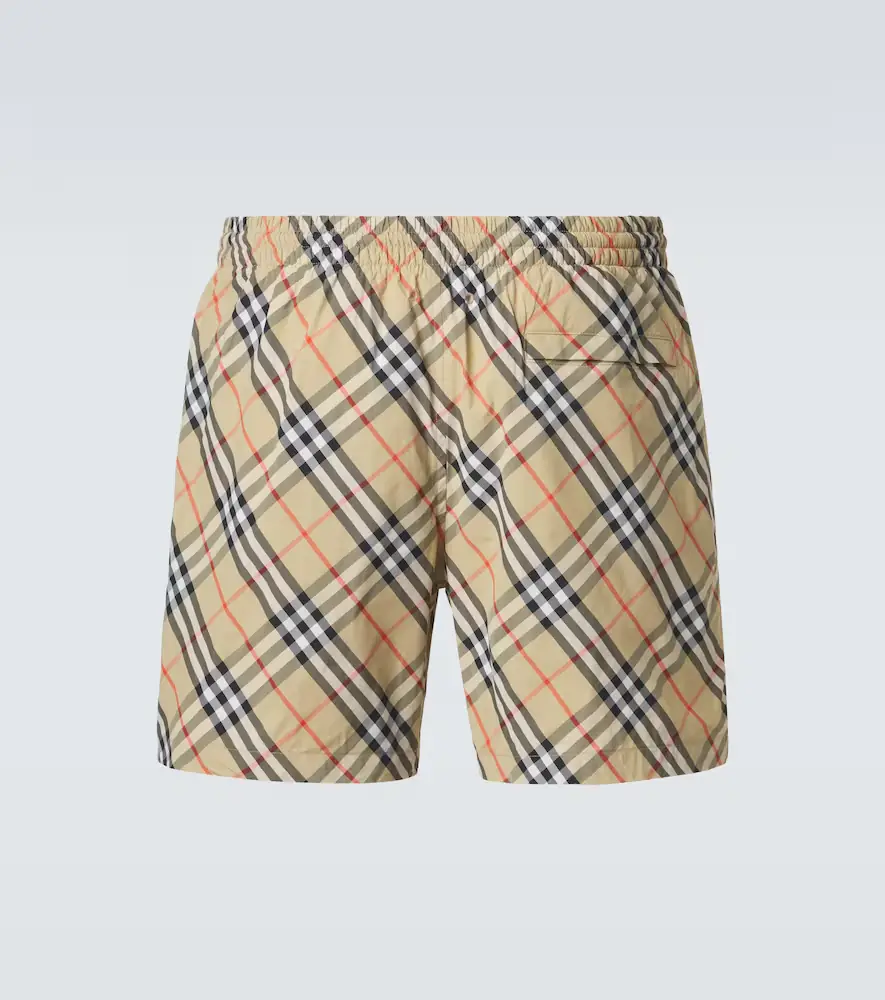Burberry Check swim trunks | Thumbnail 2 Burberry Check swim trunks | Thumbnail 2