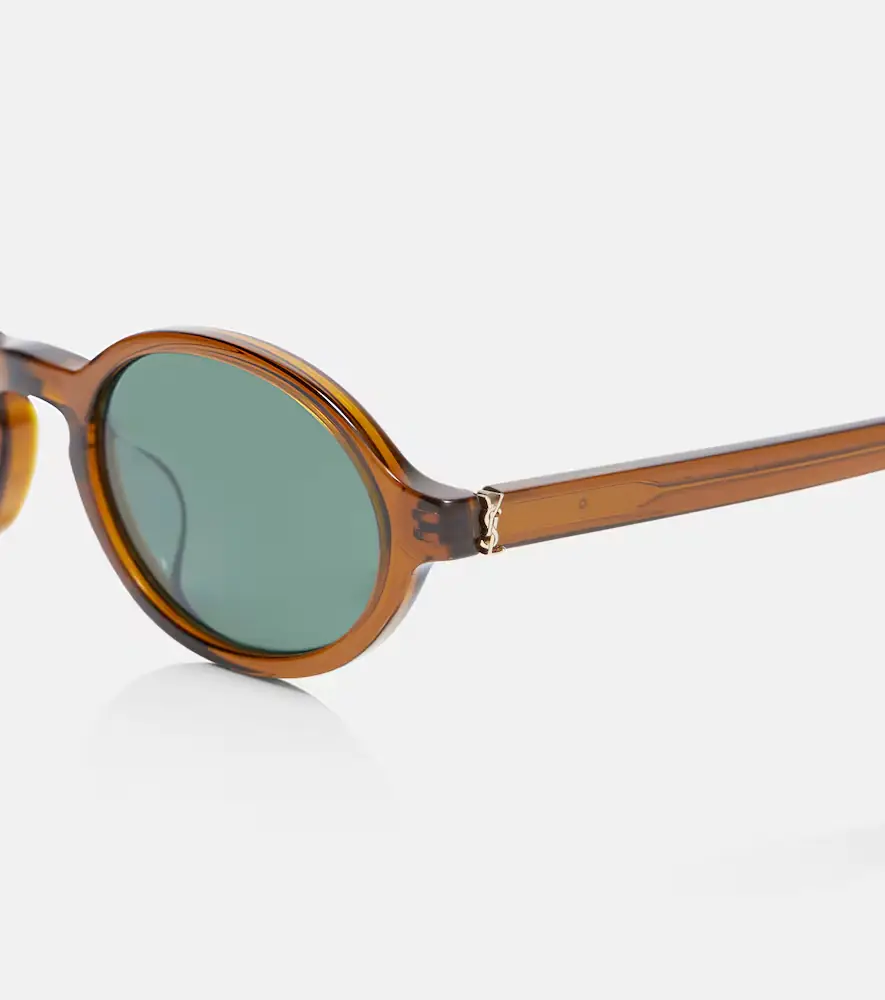 Saint Laurent Monogram oval sunglasses | Thumbnail 2