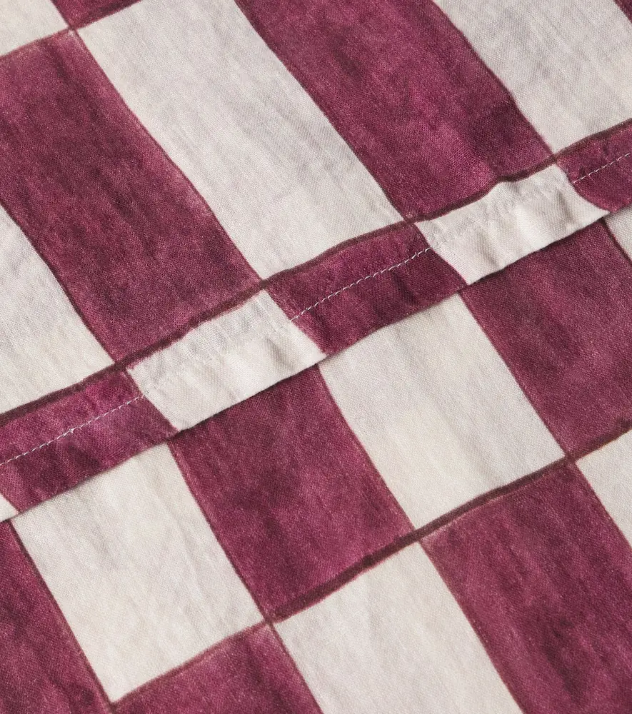 Once Milano Checked linen tablecloth | Thumbnail 2