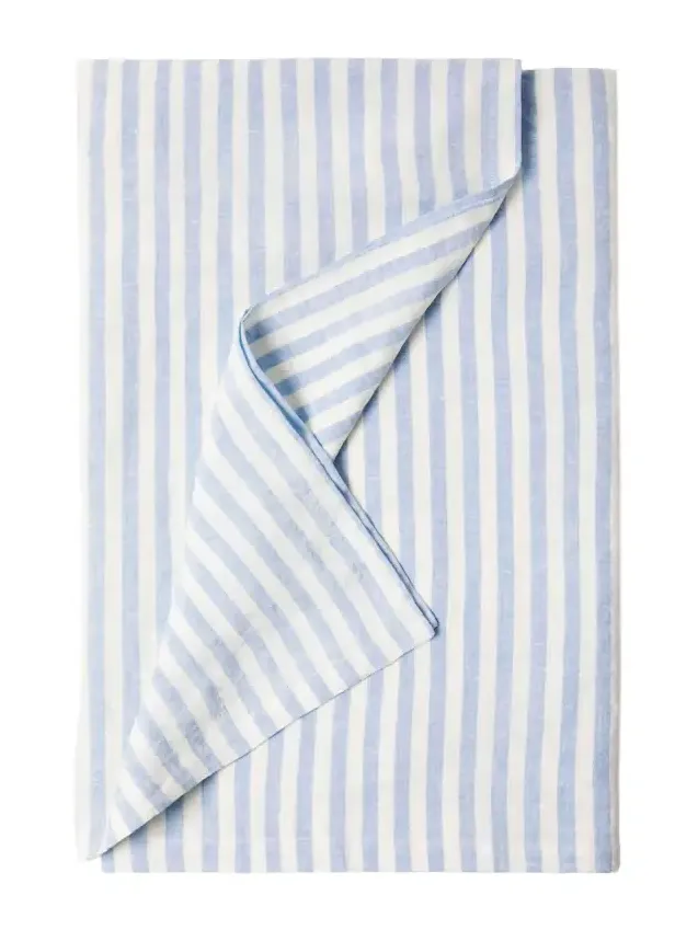 Once Milano Striped linen tablecloth