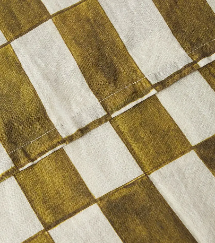 Once Milano Checked linen tablecloth | Thumbnail 2