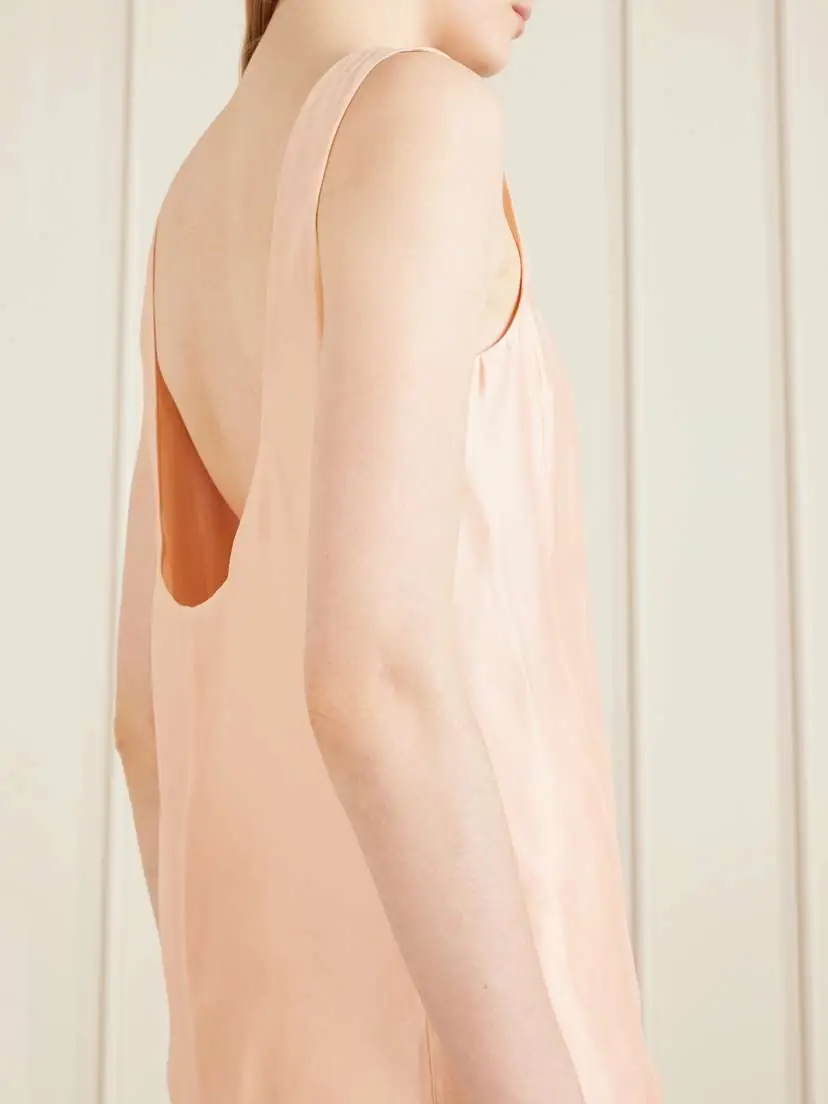 Khaite Parker Satin-twill Tank | Thumbnail 4 Khaite Parker Satin-twill Tank | Thumbnail 4