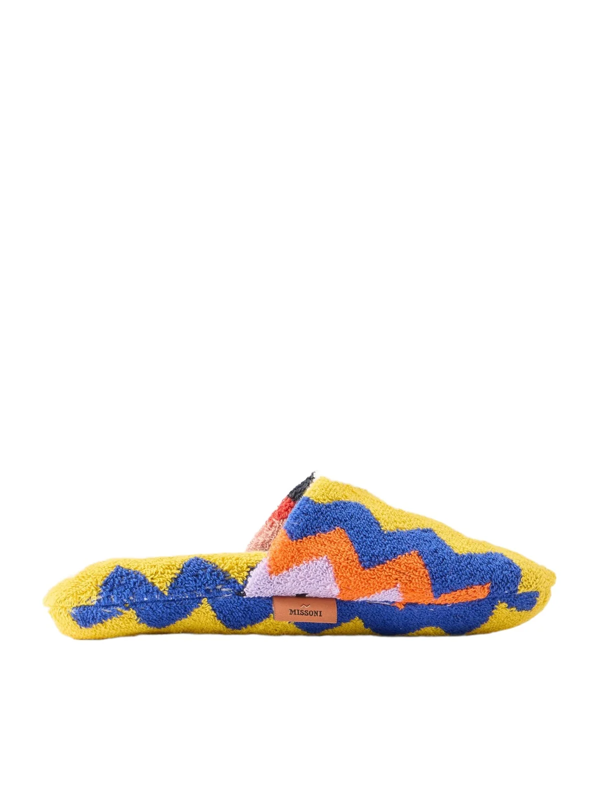 Striped Cotton-terry Slippers Striped Cotton-terry Slippers