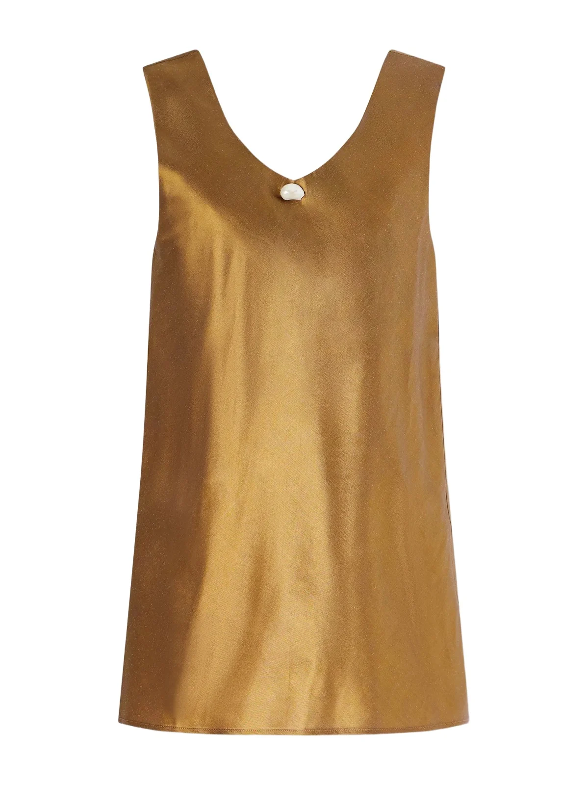 Dune Pearl-embellished Silk-shantung Mini Dress Dune Pearl-embellished Silk-shantung Mini Dress