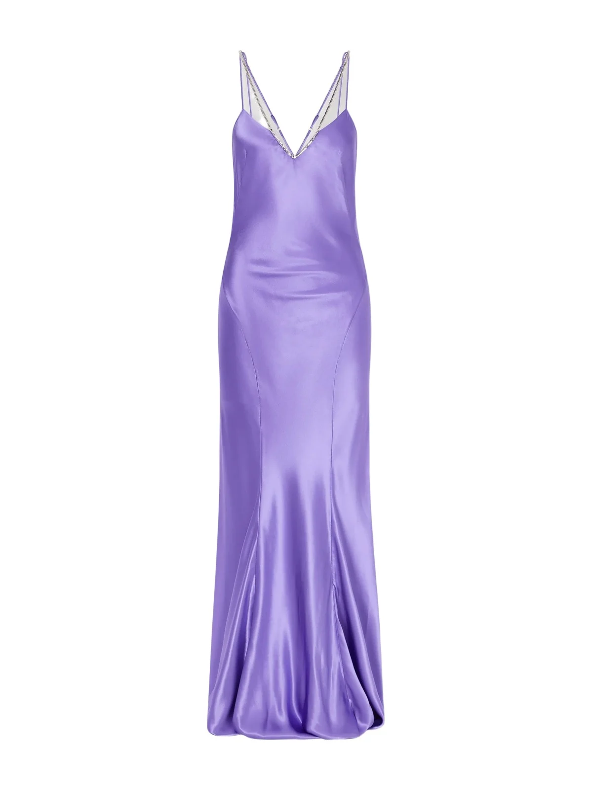 Embellished Satin Gown Embellished Satin Gown