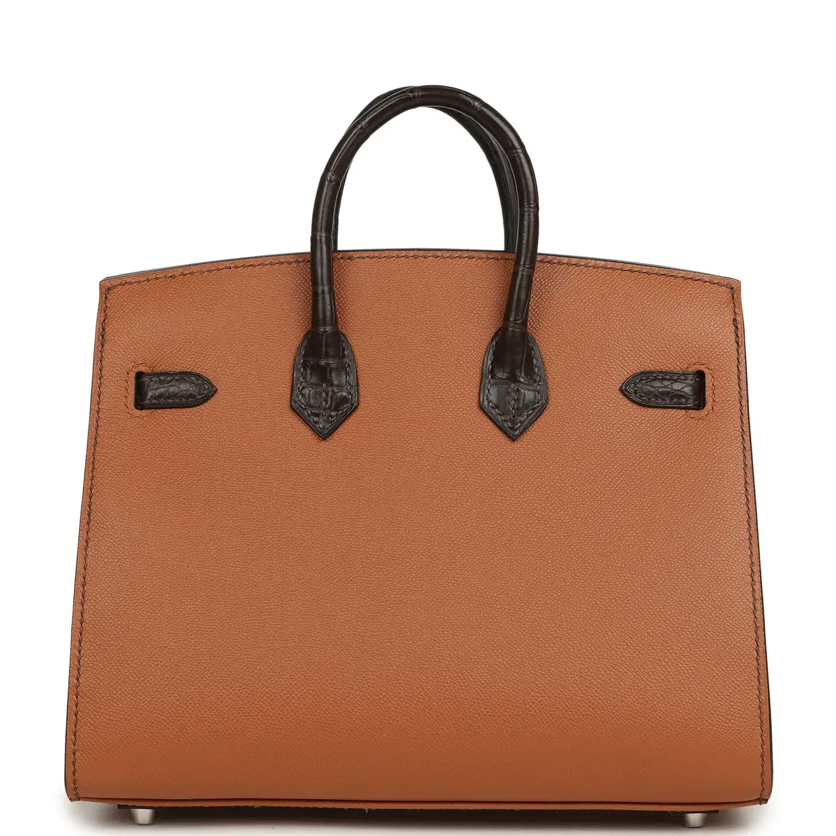 HERMÈS Hermes "Day" Faubourg Birkin Sellier 20 Ebene Matte Alligator Palladium Hardware | Thumbnail 4 HERMÈS Hermes "Day" Faubourg Birkin Sellier 20 Ebene Matte Alligator Palladium Hardware | Thumbnail 4