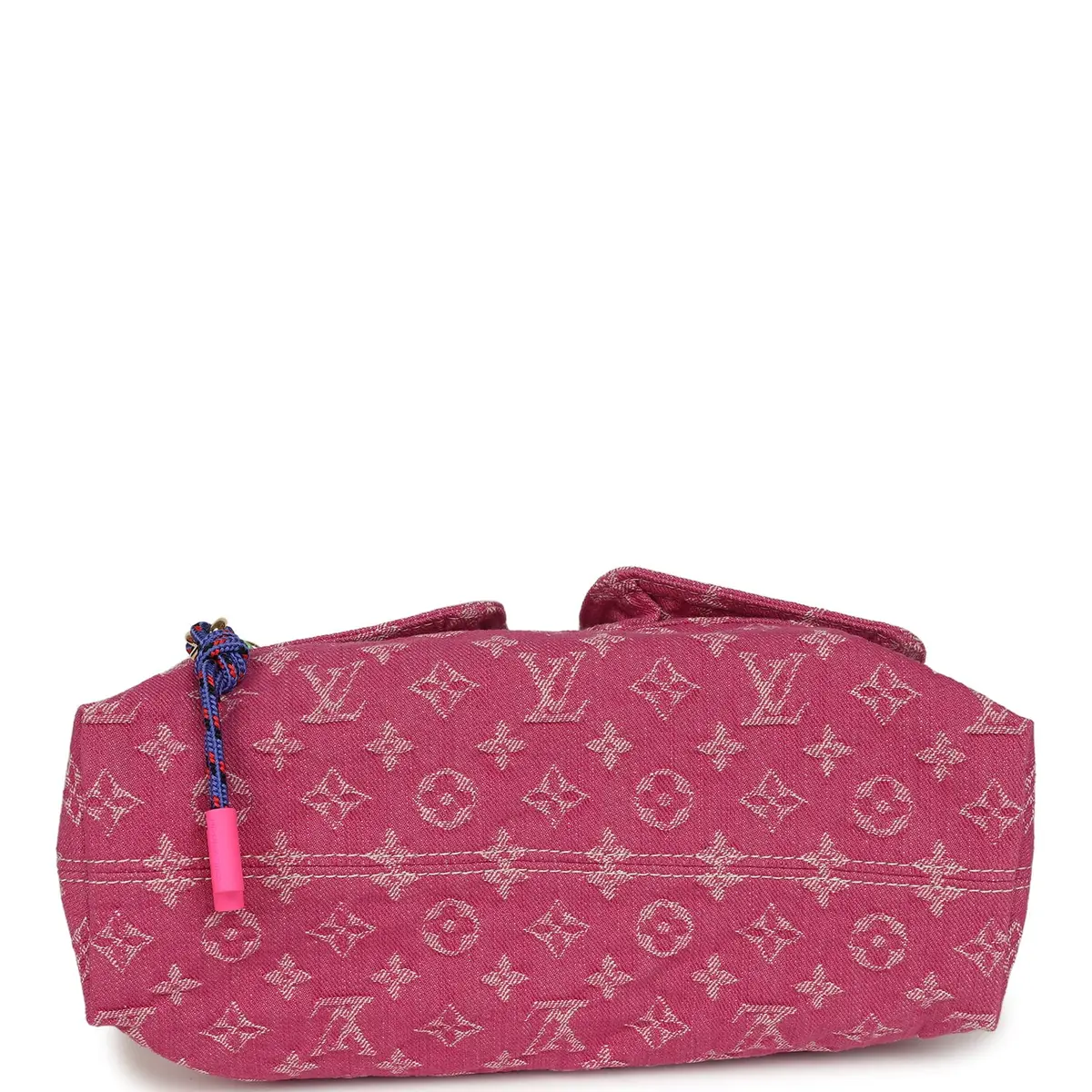 Louis Vuitton Louis Vuitton Baggy NM Fuchsia Denim Monogram Gold Hardware | Thumbnail 6