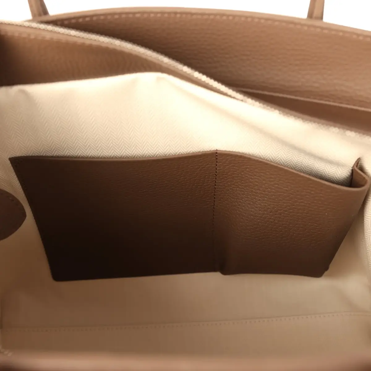 The Row The Row Marlo 14 Tote Bag Dark Olive Calfskin Silver Hardware | Thumbnail 12 The Row The Row Marlo 14 Tote Bag Dark Olive Calfskin Silver Hardware | Thumbnail 12