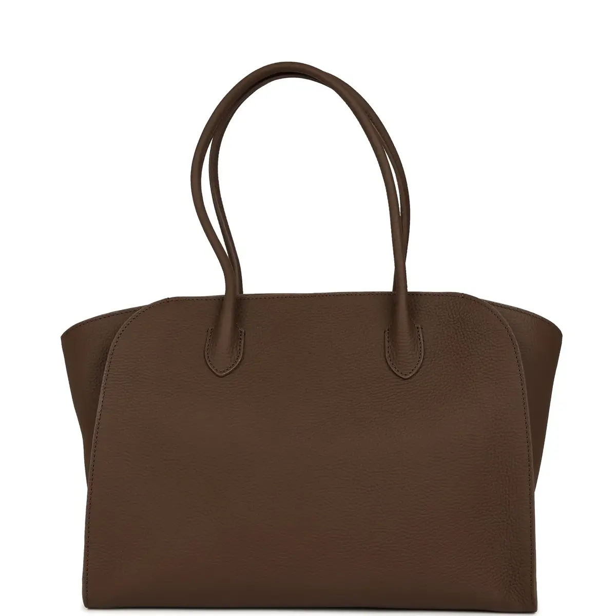 The Row The Row Marlo 14 Tote Bag Dark Olive Calfskin Silver Hardware | Thumbnail 5 The Row The Row Marlo 14 Tote Bag Dark Olive Calfskin Silver Hardware | Thumbnail 5