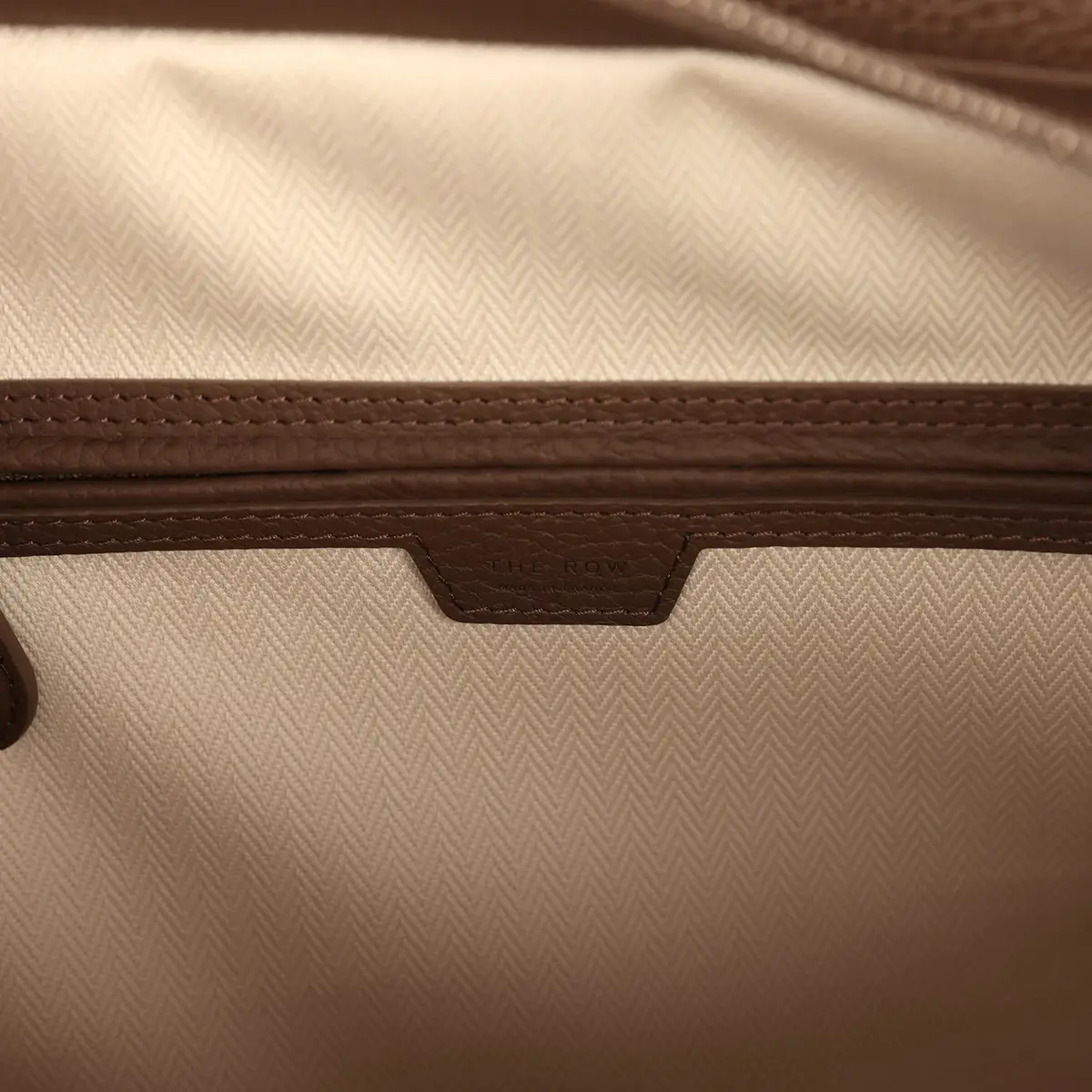 The Row The Row Marlo 14 Tote Bag Dark Olive Calfskin Silver Hardware | Thumbnail 10 The Row The Row Marlo 14 Tote Bag Dark Olive Calfskin Silver Hardware | Thumbnail 10